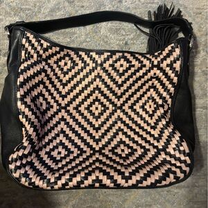Cole Haan Black and tan Woven Women's Bag